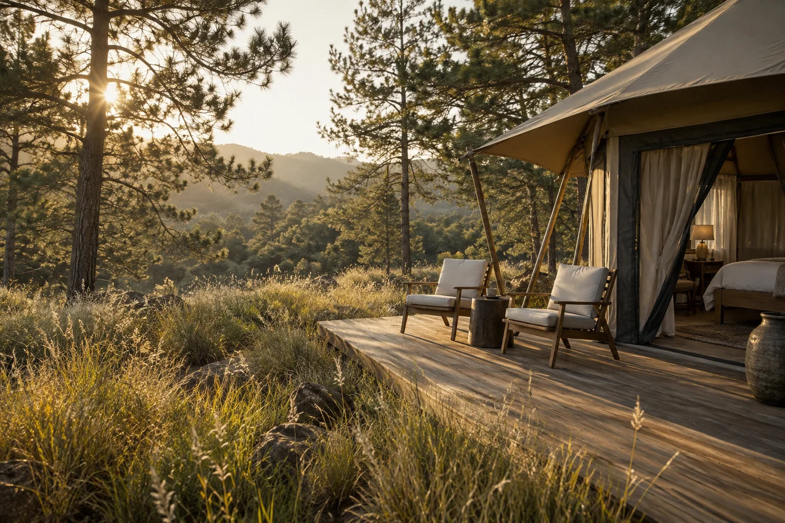 Room to stay outside.