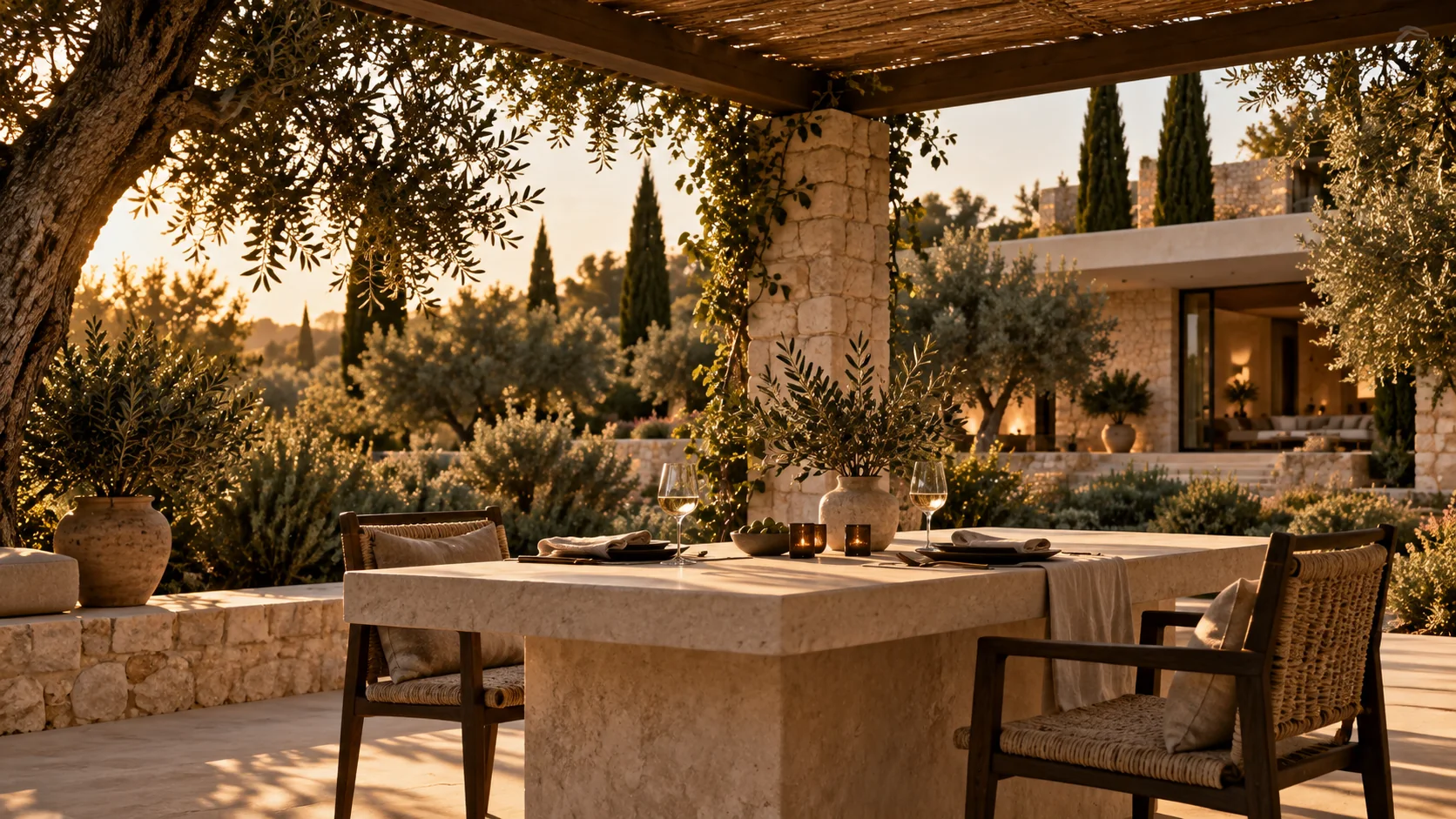 Villa Noir · Outdoor dining